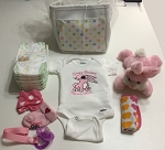 Baby Girl Shower Gift Basket